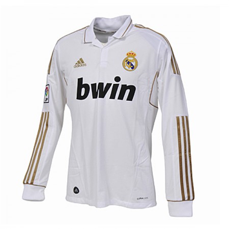 Maillot de Foot Real Madrid Retro Domicile 2011-2012 ML